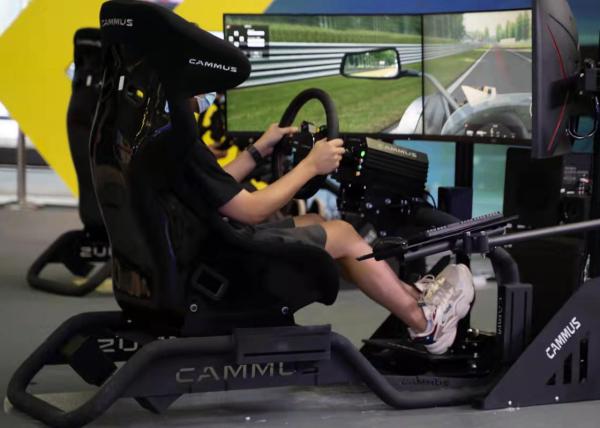 Buy cheap CAMMUS Ergonomically Designed Driving Training Simulator For Amusement Park from wholesalers