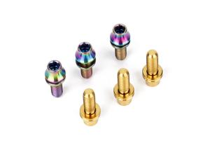Wholesale TC4 Titanium Metric Bolts Hex Head W / Washer MTB Ti Bolts For Mountain Bikes from china suppliers