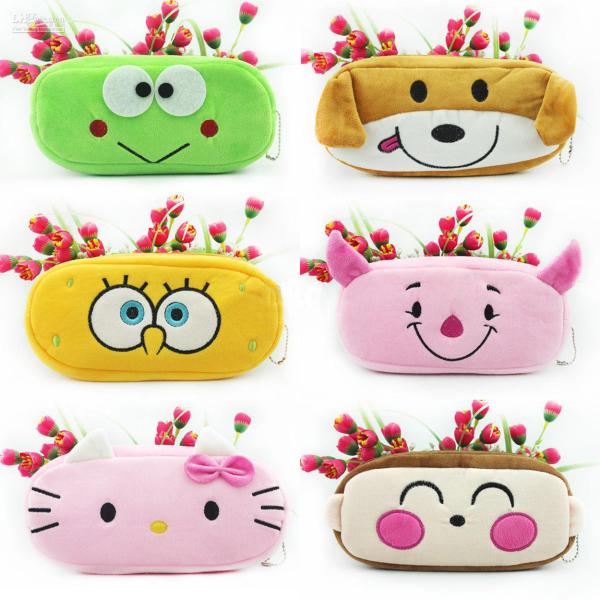 Buy cheap Stationery Animal Plush Pencil Case Animal Zipper Pencil Pouch For Promotion Gifts from wholesalers