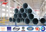 16M Double Circuit Metal Power Pole Transmission For Overhead Line Steel Tower