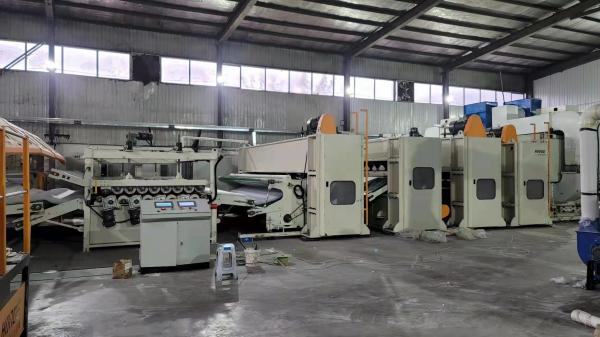 Buy cheap Automotive Interior 100gsm Nonwovens Needle Punching Production Line from wholesalers