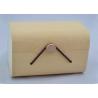 Buy cheap Balsa Small Wooden Craft Boxes , Bark Veneer Macarons Gift Packaging Box from wholesalers