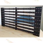 P7.81x15.6mm Facade LED Screen 5500cd/Sqm Curved Mesh Large Outdoor LED Display