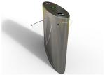 RS485 304 Stainless Steel Facial Recognition Flap Gate Barrier