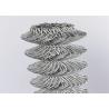 Buy cheap Galvanised Chain Link Fence Anti Cutting / Anti Climb Mesh Fencing Corrosion Resistant from wholesalers