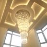 Buy cheap Spiral Long Staircase K9 Crystal Ceiling Light from wholesalers