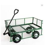 Fishing Garden Wagon Cart Cart Anti Corrosion Metal Yard Wagon Rainproof