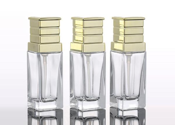 Buy cheap 40ML Square Essence Emulsion Glass Cosmetic Bottles from wholesalers