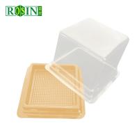 Buy cheap Square Single Plastic Hinged Cupcake Containers Disposable Food Grade product