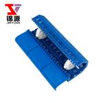 Open Hole Flat Top Modular Plastic Belt for Fish Industry Sale