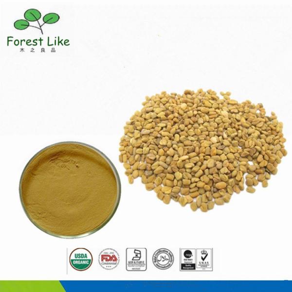 Buy cheap Fenugreek Seed / Trigonella Foenum-Graecum Extract Powder 50% Saponins from wholesalers