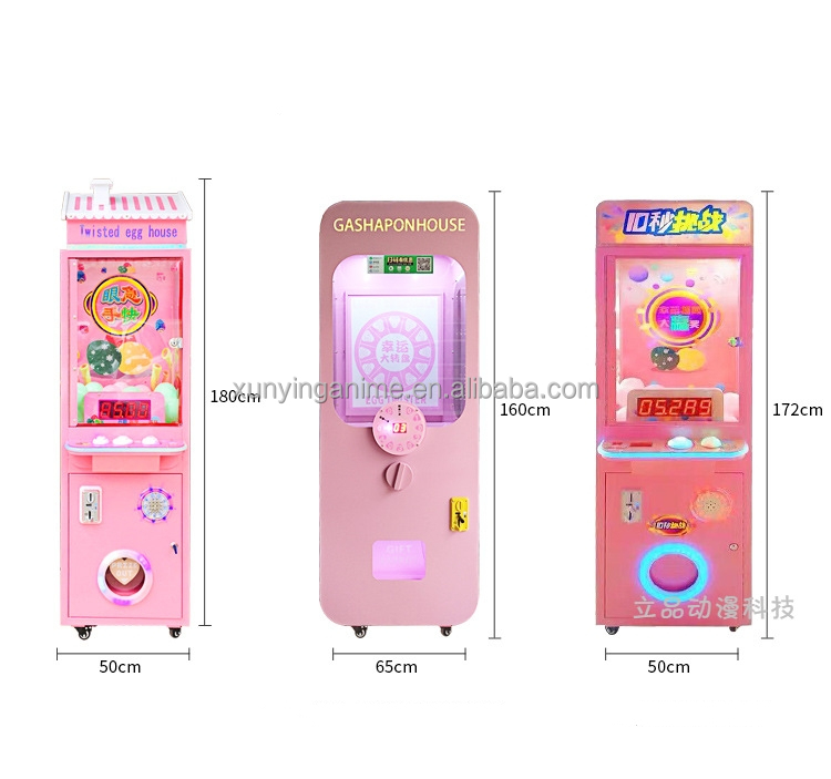Amusement Game Center Indoor Coin Operated Candy Vending Capsule Game Machine for Kids