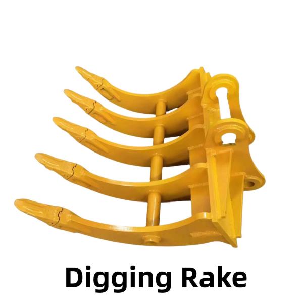 Buy cheap Excavator Soil Cracking Rake Digging Rake For Customized Construction Machinery from wholesalers