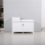 2 Paralleled Door 90*56*30cm E1 MDF Entryway Shoe Bench