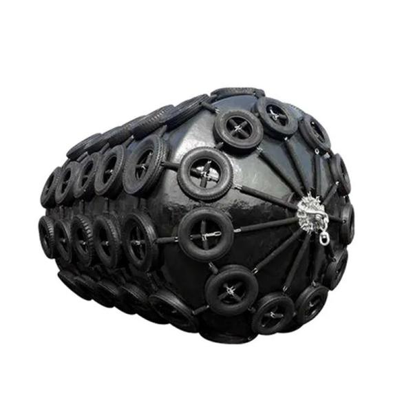 Buy cheap 50kpa Floating Yokohama Rubber Fender Pneumatic Tyre Chain Net from wholesalers