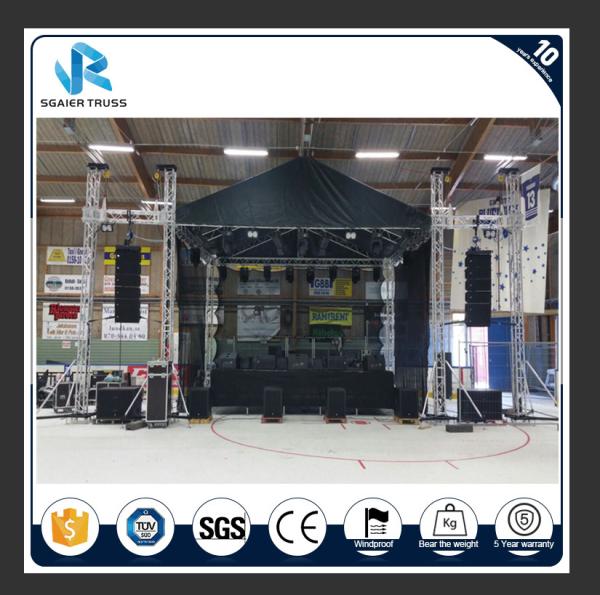 Buy cheap Tower Lifting Lighting Sgaier Truss Square / Circle / Arch / Triangle Ladder Shape from wholesalers