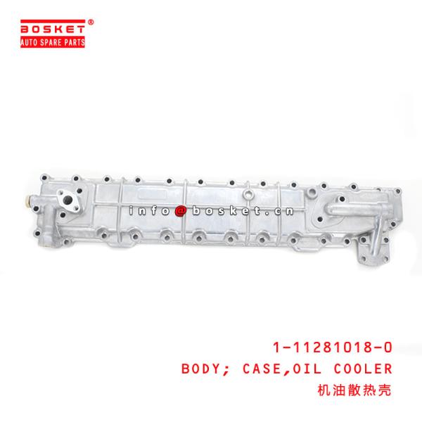 Buy cheap 1-11281018-0 Isuzu Engine Parts Oil Cooler Body 1112810180 For NMR BN-6006 6BG1 from wholesalers