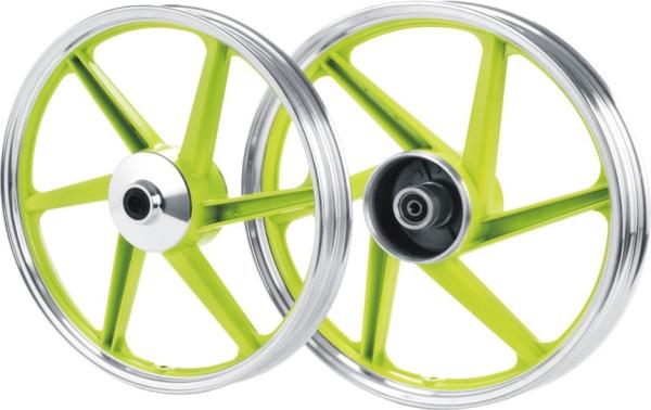 Buy cheap Aluminum Motorcycle Motorbike motor motorcycle AX100 CG125 1.2-17 1.4-17Whee Alloy wheels from wholesalers