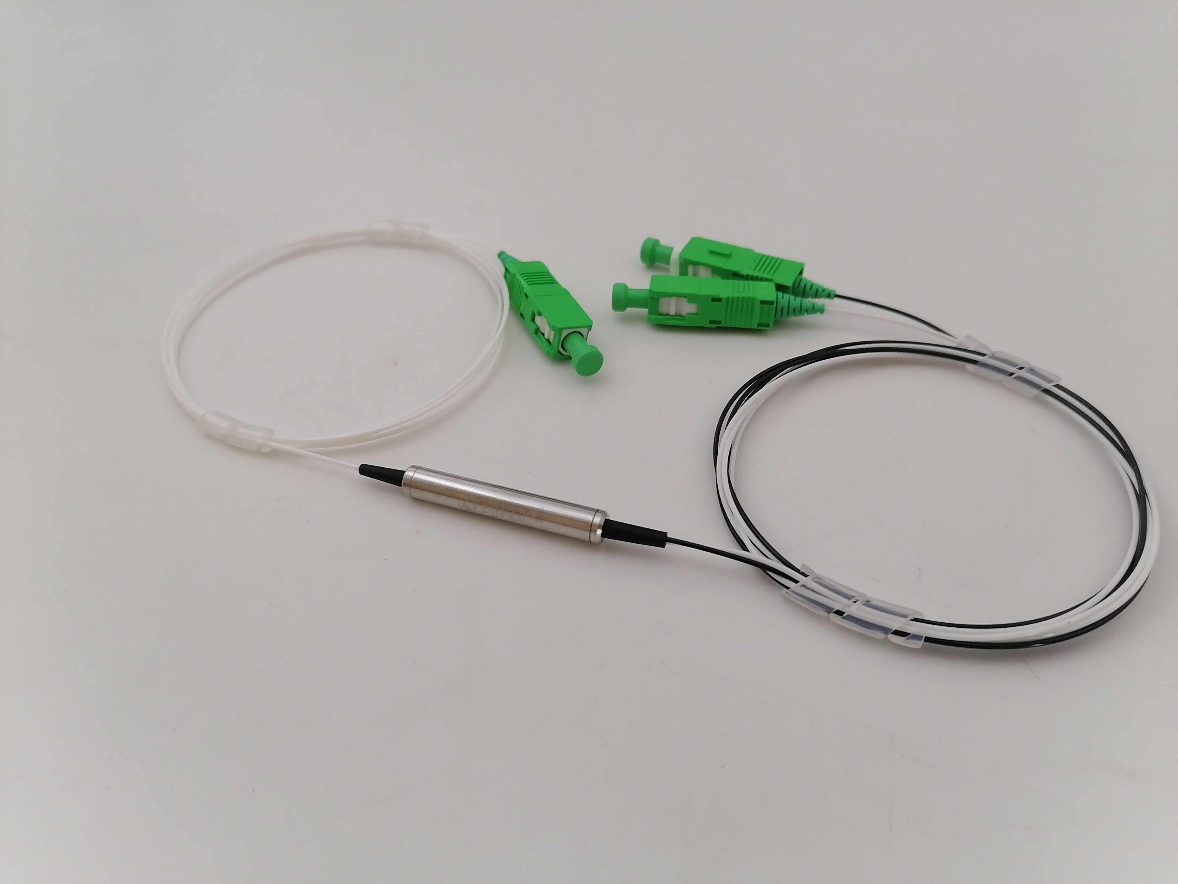 1550nm Polarization Beam Combiner PBC PBS PM SMF Fiber Aligned To Slow Axis