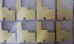 PORON BISCO Thick Shockproof Foam Board 55*24*1.5mm Covered By Adhesive Tape