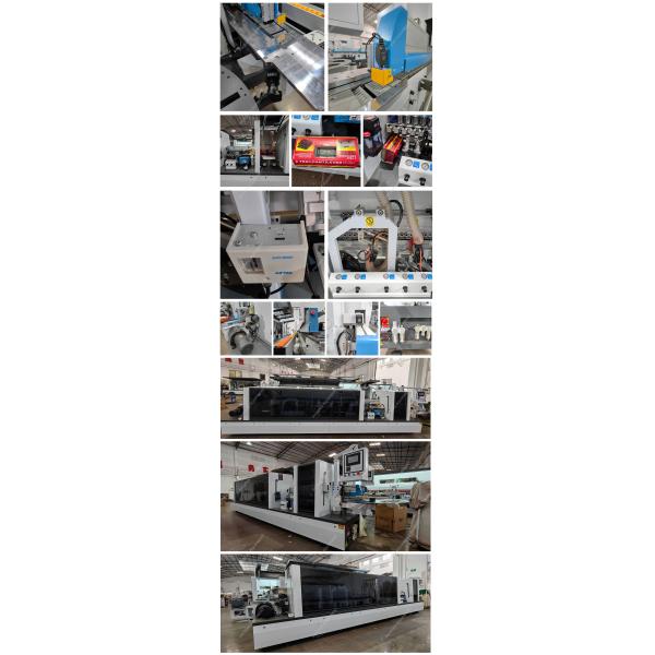 Edge Thickness 0.4-3mm High Speed Automatic Edge Banding Machine for Furniture Making