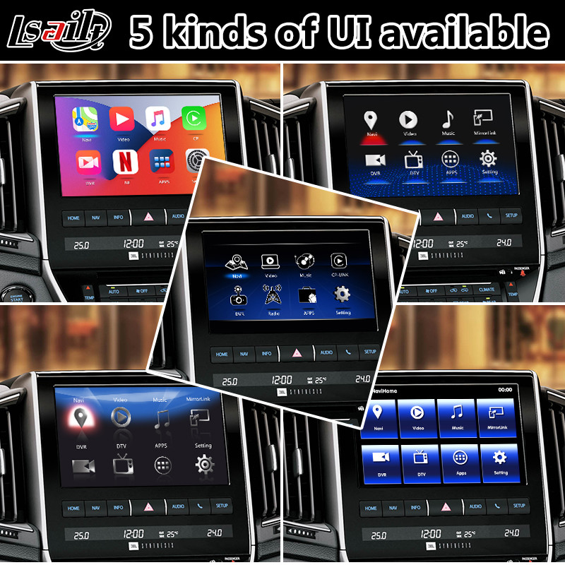 Toyota Land Cruiser 200 Sahara Android Carplay Interface for LC200 2016-2021 By Lsailt