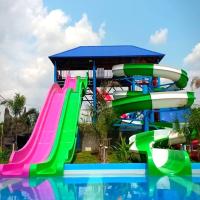 Buy cheap Eco Friendly Fiberglass Water Slide Perfect For Pool Exits In Water Parks And product
