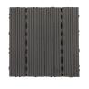 Buy cheap Snap together Wood Deck Tiles Embossed Lightweight Deck Tiles from wholesalers