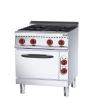 Buy cheap Electric Oven Commercial Gas Range 4 Burners for Restaurant Kitchen 143KG Capacity from wholesalers