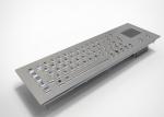 FCC PS/2 SUS304 Industrial Keyboard With Touchpad