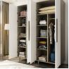 Buy cheap Exquisite Bedroom Wooden Furniture Wardrobe Storage Closet Melamine Finishing from wholesalers