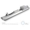 Buy cheap Large Beam Angle Linear Pendant Lamp LED Emergency Battery Backup Kits 200W IP65 from wholesalers