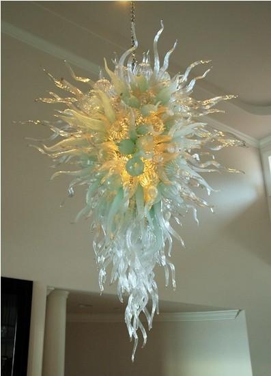 Buy cheap Italian blown glass chandeliers for infoor home project Lights (WH-GB-10) from wholesalers