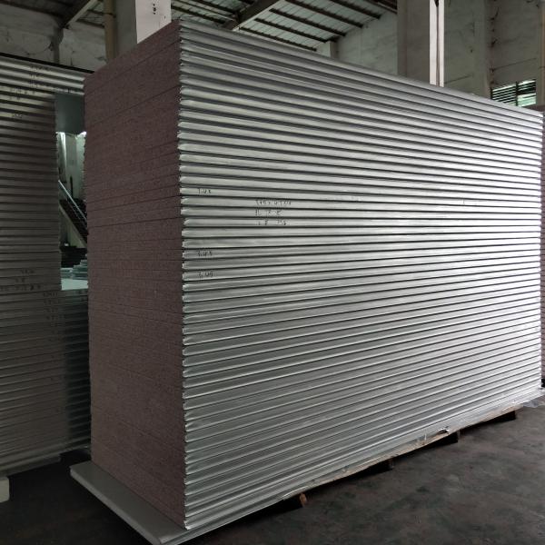 Buy cheap waterproof wall styrofoam 50mm modified eps sandwich panels for prefab homes from wholesalers