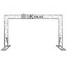 Buy cheap Brace Tube 12*2mm Portable Outdoor Roof Truss System for Hanging Speaker and Lighting from wholesalers