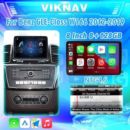 Viknav Car Radio For Mercedes Benz GLE GLS GL ML W166 X166 2012-2019 Vertical