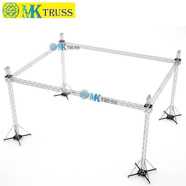 Wedding/Concert/Show Professional Stage Effect Lighting Truss System with Black