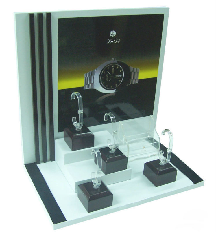 Luxury Customzied Showcase Watch Display Acrylic Window Stand