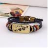 Buy cheap Top sale good quality wide alloy braided bracelet wholesale from wholesalers