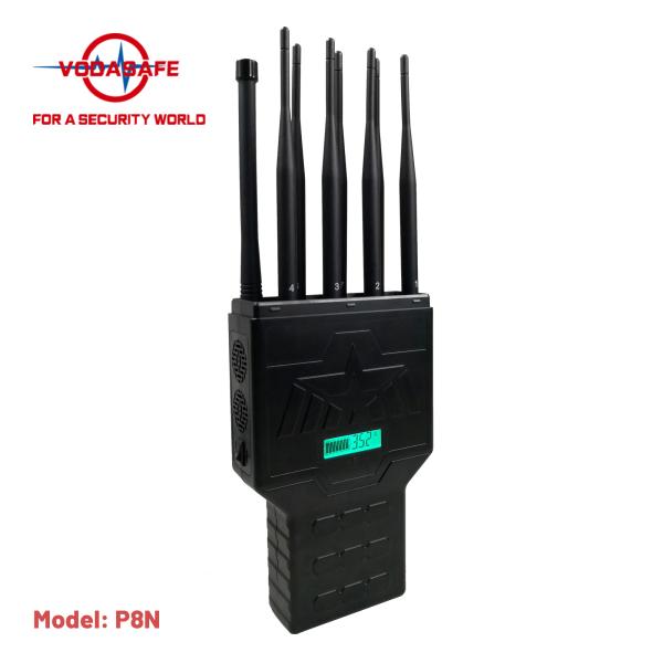 Buy cheap 18W WIFI GPS Lojack Blocker 12000mAh Portable Phone Signal Jammer For Car from wholesalers