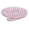 Buy cheap Luxury Purple Round 8mm Shell Pearl Sweater Necklace 55 Inches (N08633) from wholesalers
