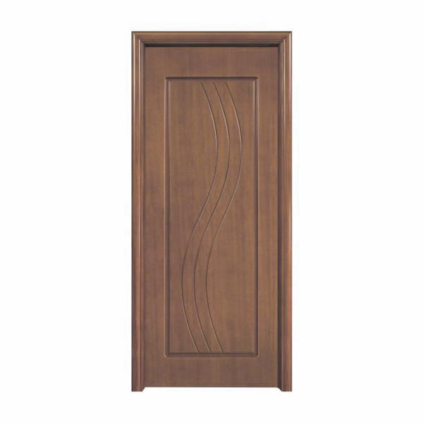 Buy cheap Hotel European PVC Wooden Doors 80mm Width Solid Wood Exterior Door from wholesalers