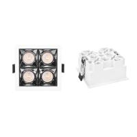 Buy cheap SMD5050 Led Recessed Downlight / Aluminum 12 Watt Led Downlight 60 - 70lm/W product