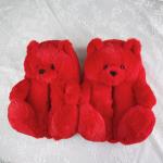 Lovely Plush Teddy Bear Slippers For Bedroom BV Certified