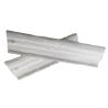 Buy cheap 450gsm Coral Fleece Fabric Trapezoid 10cm Velcro Tape Grey Flat Dust Mop Household from wholesalers