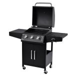 Natural Gas Customized Logo Acceptable Stainless Steel BBQ Grill with Side