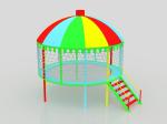 Free Jumping Commercial Trampoline Indoor Outdoor Big Trampoline Park Safe