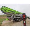 Buy cheap Concrete Pump Batching Plate Zoomlion 52meter Stationary Pump Truck 120m 178 Productivity from wholesalers