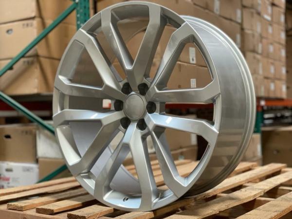 Buy cheap 22 Chevy Replica Wheels Silver Rims Yukon Sierra Tahoe LTZ Silverado Denali from wholesalers