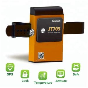 RFID Card Container GPS Tracker Cargo Transportation Aluminum Alloy